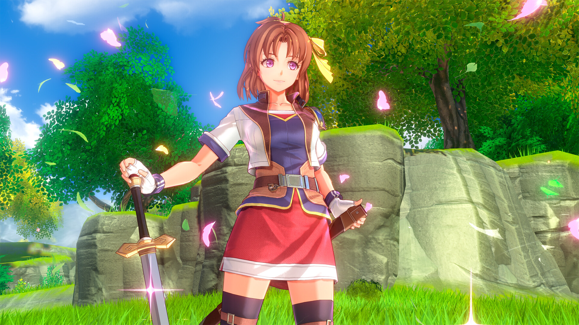 A late-game cutscene from the remake