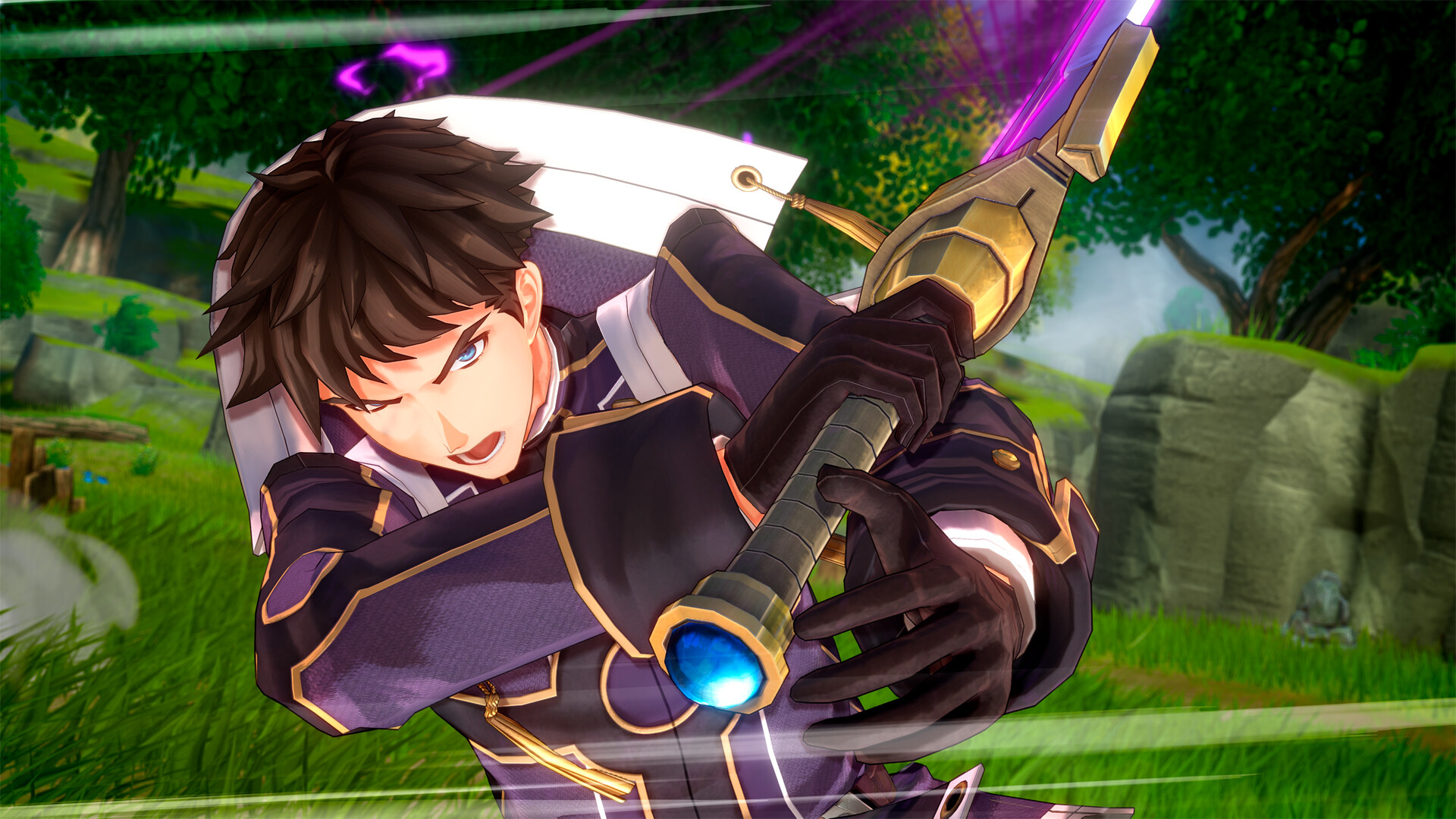 A battle sequence from the remake